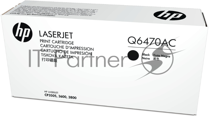 Тонер-картридж HP Q6470AC Blk Contr LJ Toner Cartridge