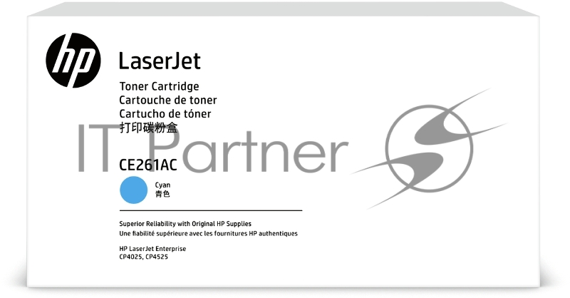 Тонер-картридж HP Color LaserJet CE261A Contract Cyan Print Cartridge