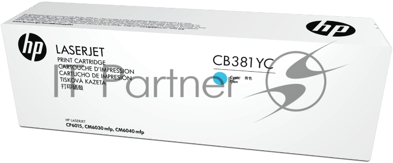 Тонер-картридж HP Cyan Contractual LJ Toner Crtg
