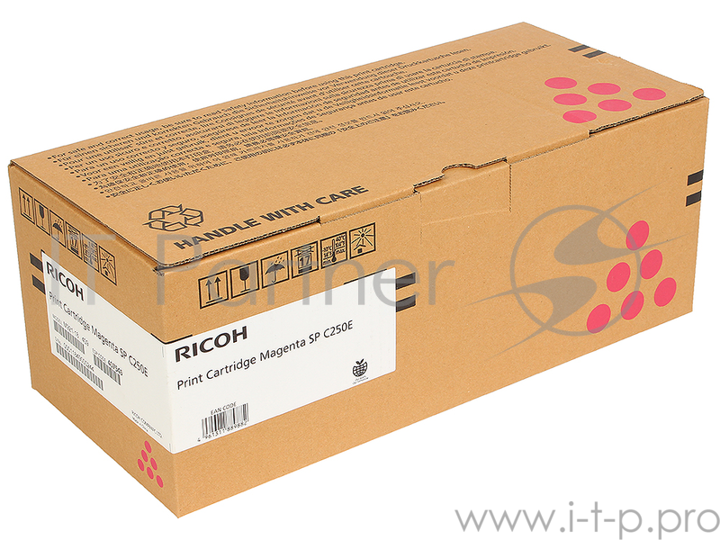 Принт-картридж Ricoh тип SPC250E Magenta малиновый, 1600 отп., для SP C250DN/C250SF