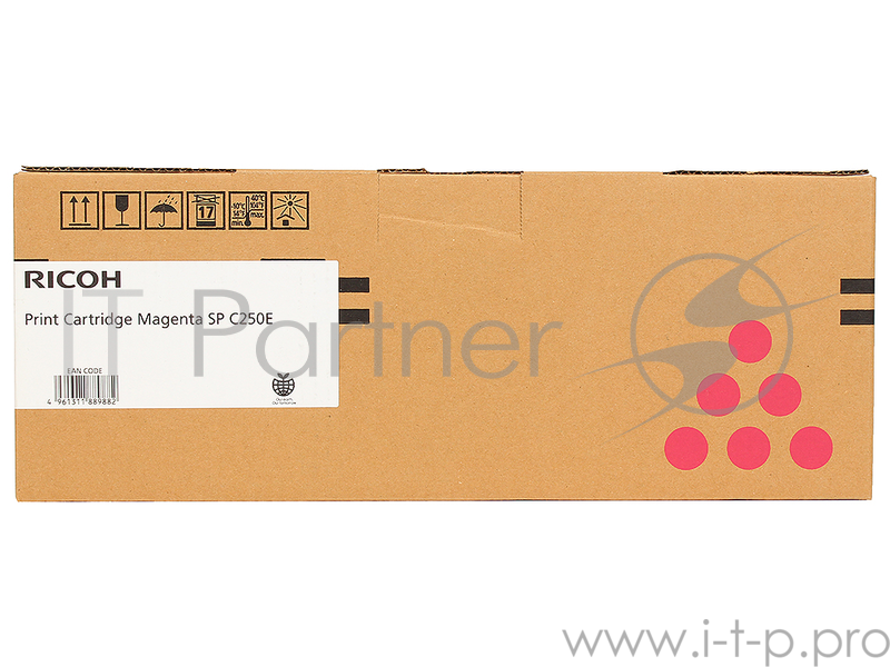Принт-картридж Ricoh тип SPC250E Magenta малиновый, 1600 отп., для SP C250DN/C250SF