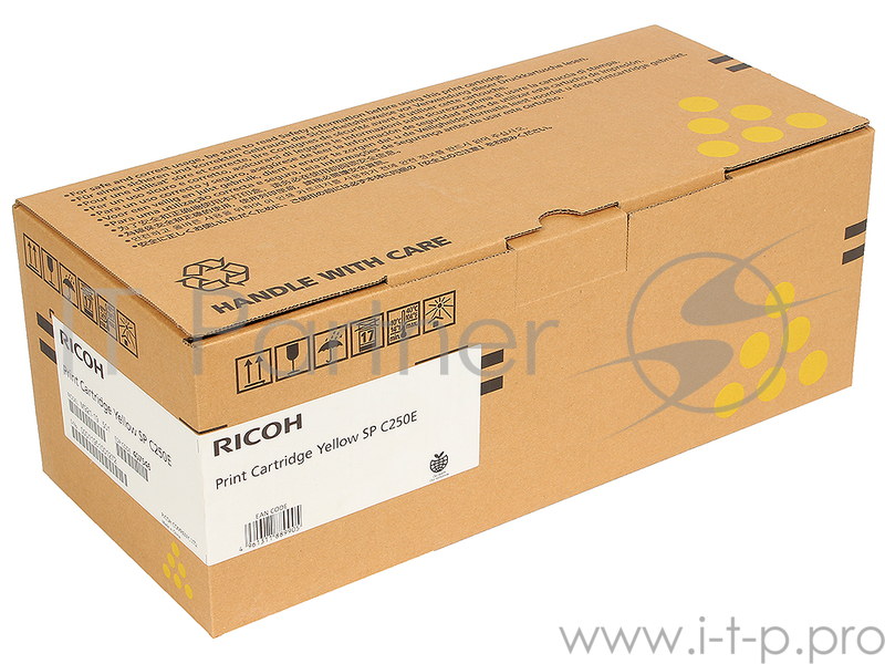 Принт-картридж Ricoh тип SPC250E Yellow желтый, 1600 отп., для SP C250DN/C250SF