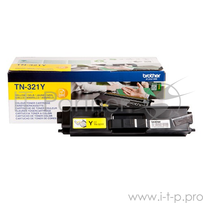 Тонер Картридж Brother TN321Y желтый для Brother HL-L8250CDN/MFC-L8650CDW (1500стр.)