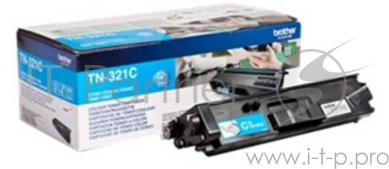Тонер Картридж Brother TN321C голубой для Brother HL-L8250CDN/MFC-L8650CDW (1500стр.)
