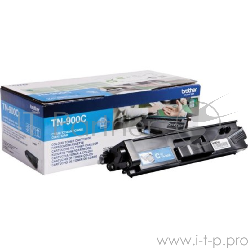 Тонер Картридж Brother TN900C голубой для Brother HL-L9200CDWT/MFC-L9550CDWT (6000стр.)