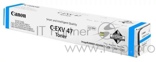 Тонер Canon C-EXV47C 8517B002 голубой туба для принтера iR-ADV С351iF/C350i/C250i