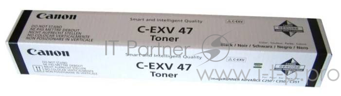 Тонер Canon C-EXV47BK 8516B002 черный туба для принтера iR-ADV С351iF/C350i/C250i
