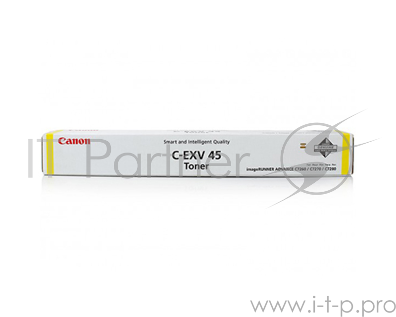 Тонер-картридж Canon C-EXV45 Y для iR ADV C7260i/C7270i /C7280i . Жёлтый.