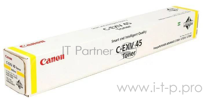 Тонер-картридж Canon C-EXV45 Y для iR ADV C7260i/C7270i /C7280i . Жёлтый.