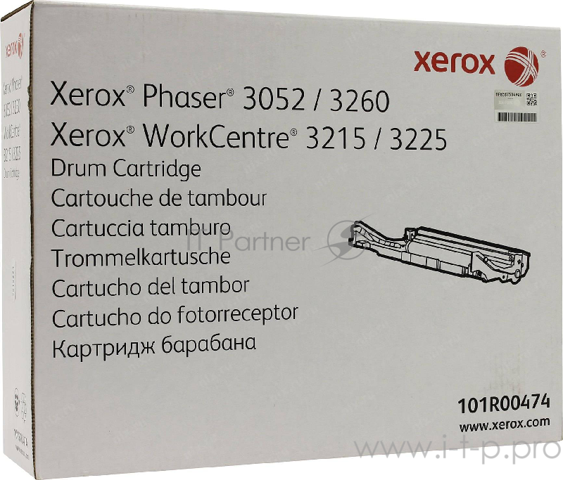 Копи-картридж Xerox 101R00474 черный,black 10000 стр., для Xerox Phaser 3052/3260/WC 3215/25 (Channels)