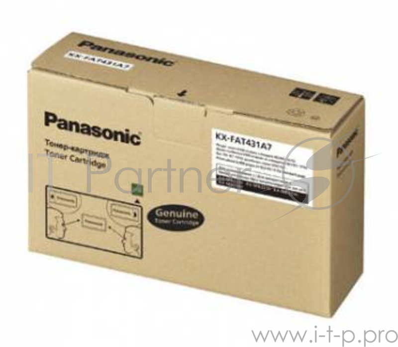 Тонер Картридж Panasonic KX-FAT431A7D черный для KX-MB2230/2270/2510/2540 (6000стр.)