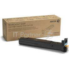 Тонер Картридж Xerox 106R01317 голубой,cyan (14000 стр) для Xerox WC 6400 (Channels)