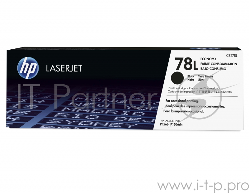Расходные материалы HP CE278L Картридж, Black {LaserJet P1566/P1606dn/M1530}