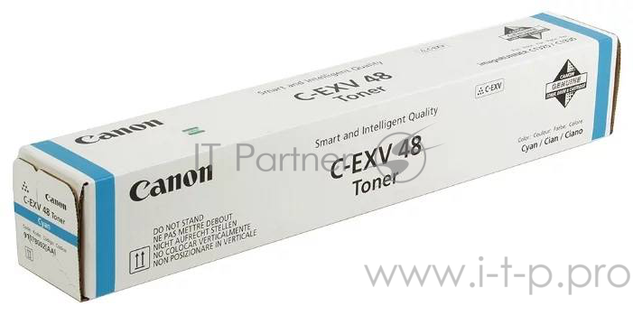 Тонер Canon C-EXV48C cyan голубой, 11500 стр (туба) для копира iR C1325iF/1335iF