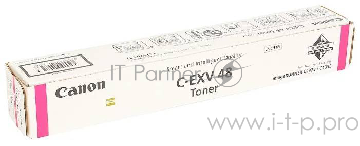 Тонер Canon C-EXV48M magenta пурпурный, 11500 стр (туба) для копира iR C1325iF/1335iF