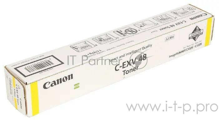 Тонер Canon C-EXV48Y yellow желтый 11500 стр (туба) для копира iR C1325iF/1335iF