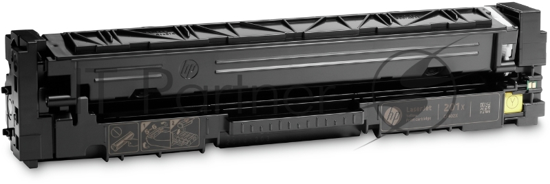 Тонер Картридж HP 201X CF402X желтый для HP CLJ Pro M252/M277 (2300стр.)