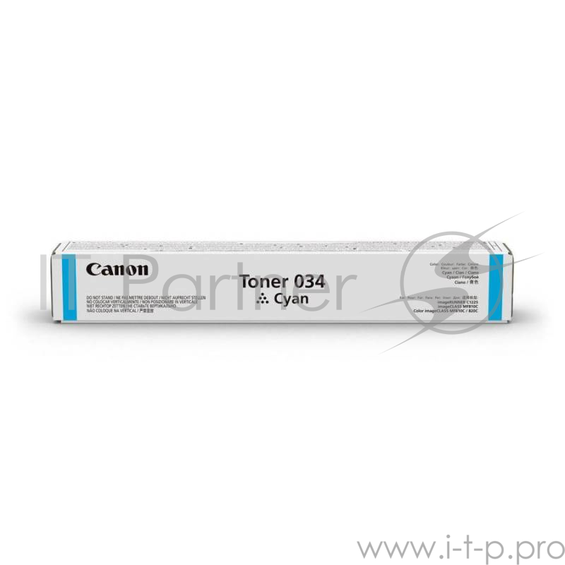 Тонер Canon 034 9453B001 голубой туба для копира iR C1225iF