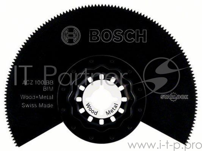 Bosch Bosch 2608661633 BIM СЕГМЕНТ.ПОЛОТНО Wood+Metal 100 ММ