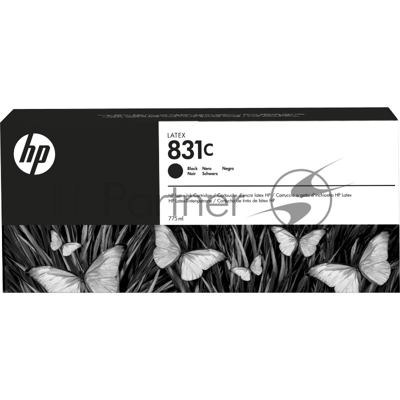 Контейнер HP 831C 775ml Black Latex Ink Cartridge