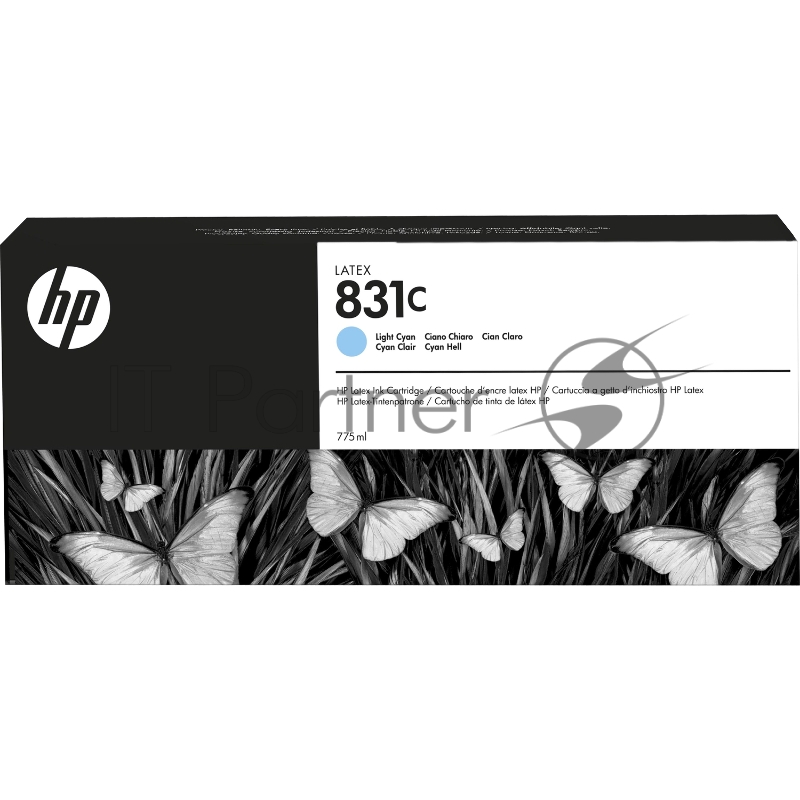 Контейнер HP 831C 775ml Lt Cyn Latex Ink Cartridge