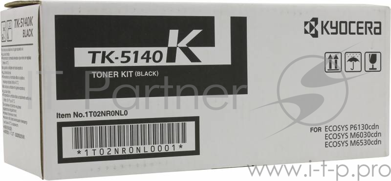Тонер-картридж Kyocera TK-5140K (1T02NR0NL0), Black черный, 7000 стр., для M6030cdn/M6530cdn/P6130cdn