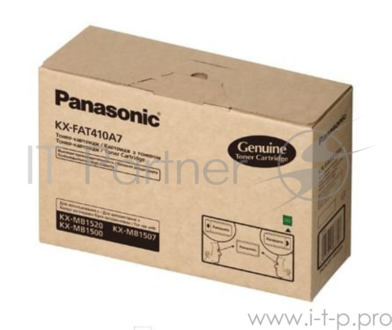 Картридж Panasonic KX-MB1500/1520 (O) KX-FAT410A7, 2,5К