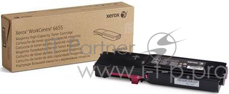 Тонер-картридж Xerox 106R02753 Magenta, пурпурный, 7500 стр., для Xerox WC 6655 (Channels)