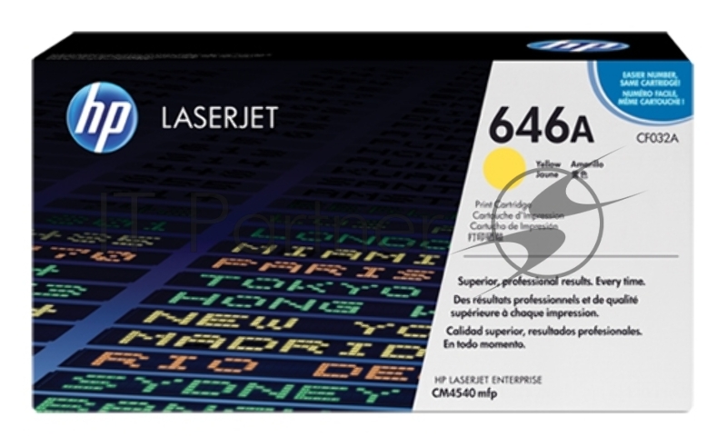 Тонер-картридж HP CLJ CM4540MFP CONTRACT YELLOW PART CART