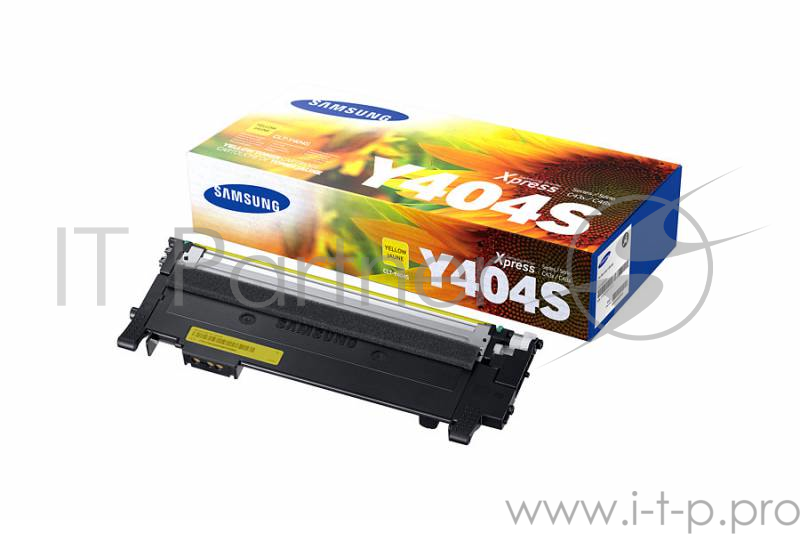 Расходные материалы Тонер Картридж Samsung CLT-Y404S/XEV желтый для Samsung SL-C430/C480 (1000стр.)