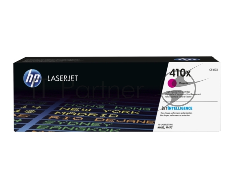 Тонер Картридж HP 410X CF413X пурпурный для HP LJ Pro M452/M477 (5000стр.)