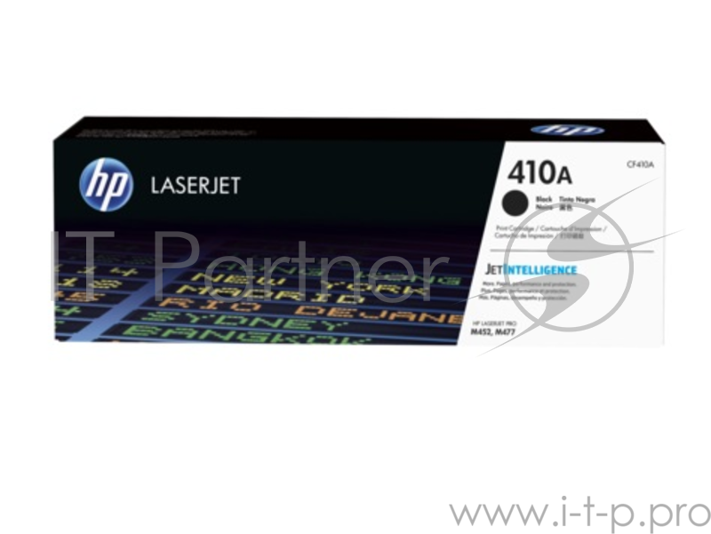 Тонер Картридж HP 410A CF410A черный для HP LJ Pro M452/M477 (2300стр.)
