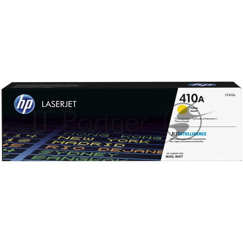 Тонер-картридж HP 410A CF412A желтый для LJ Pro M477fdn/M477fdw/M477fnw/M452dn 2300 стр.