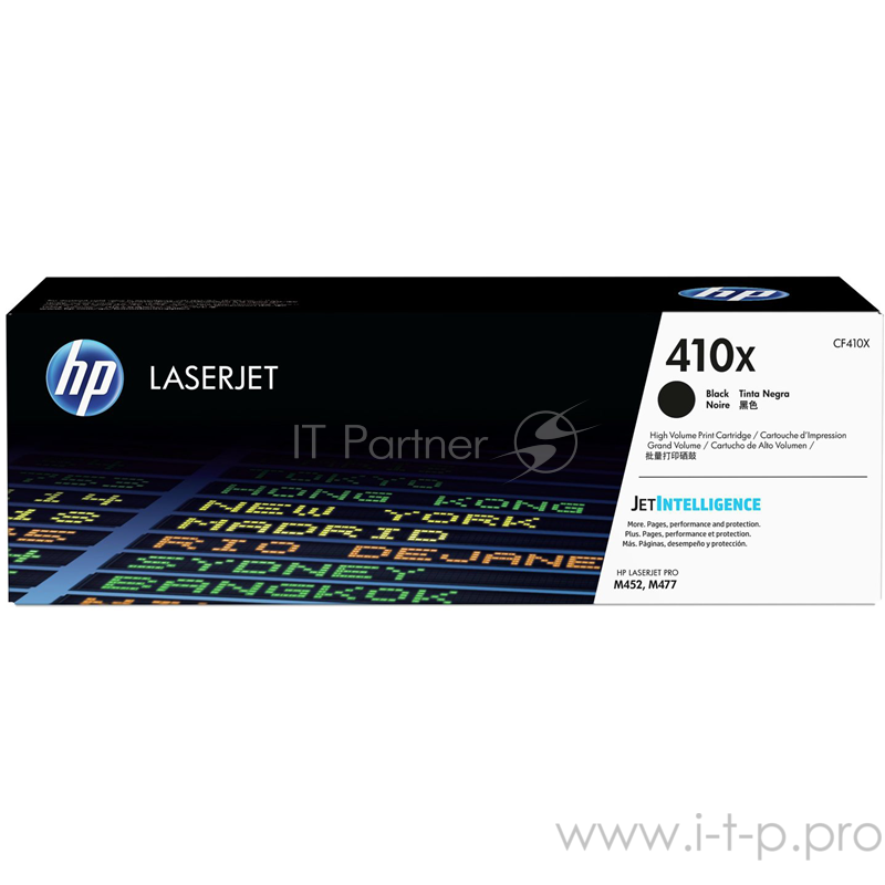 Kартридж Hewlett-Packard HP 410X Black Original LaserJet Toner Cartridge (CF410X) увеличеной емкости