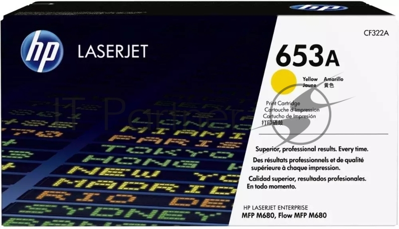 Тонер-картридж HP 653A Ylw Contract LJ Toner Cartridge