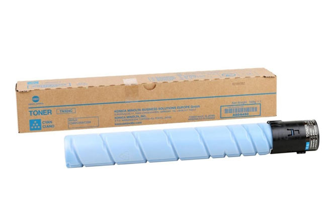Тонер Konica-Minolta bizhub C308/C368 синий TN-324C