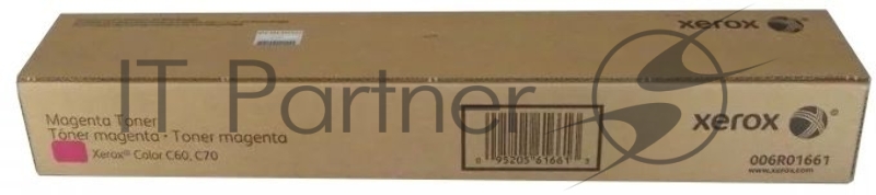 Расходные материалы XEROX 006R01661 Тонер-картридж малиновый (32K) XEROX Color С60/C70