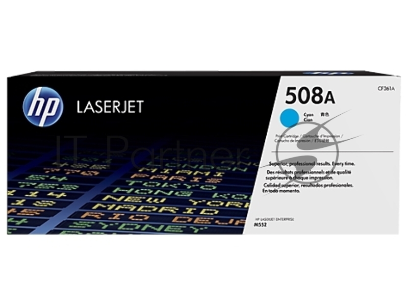 Расходные материалы HP CF361A Картридж 508A, Cyan {Color LaserJet M552/M553 (5000стр.)}