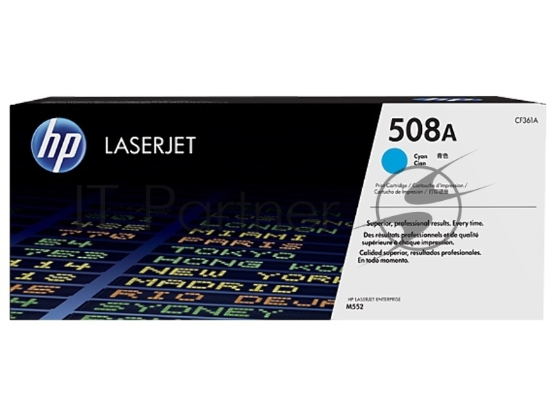 Расходные материалы HP CF361A Картридж 508A, Cyan {Color LaserJet M552/M553 (5000стр.)}