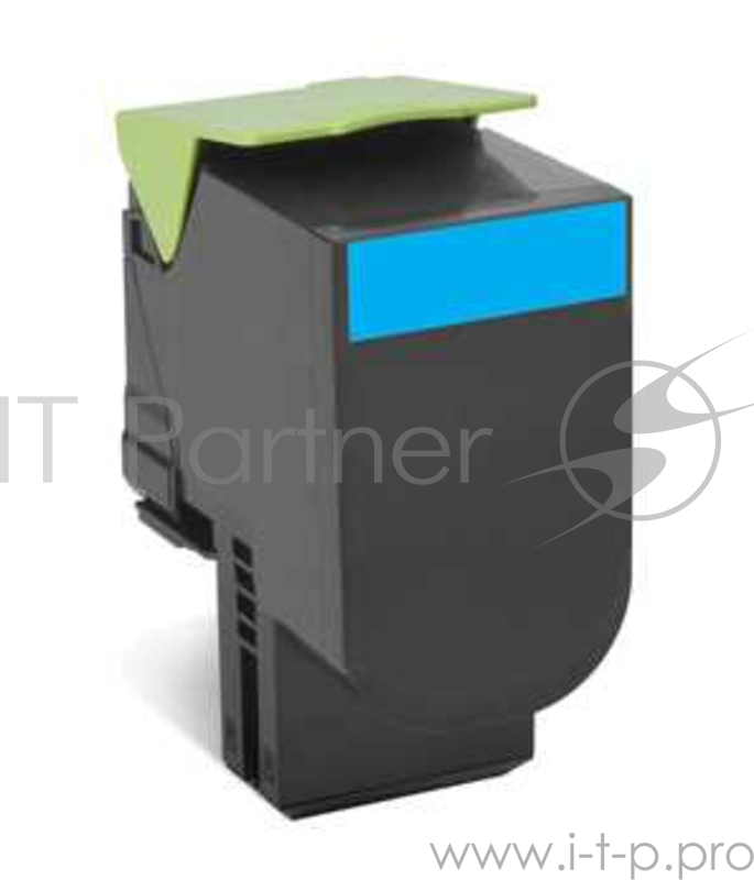 Картридж Lexmark CX510 4K Голубой Return Program