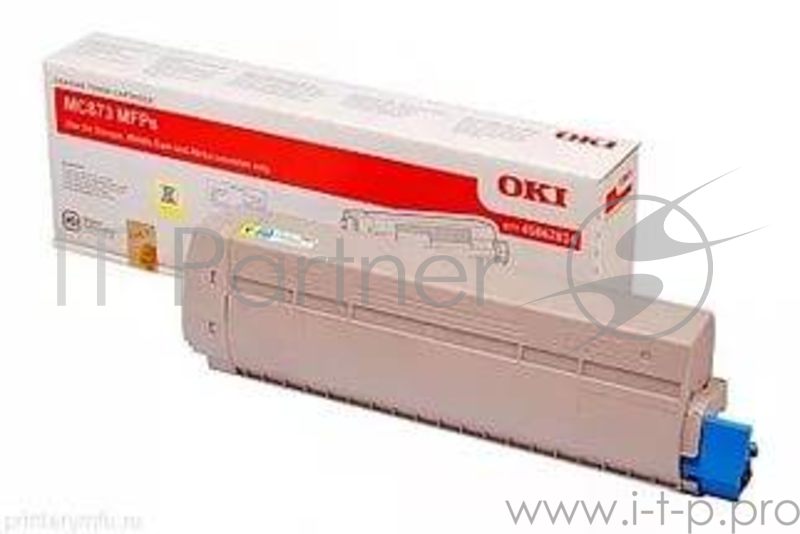 Тонер-картридж Oki МС873 10K (yellow)