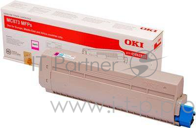 Тонер-картридж Oki МС873 10K (magenta)