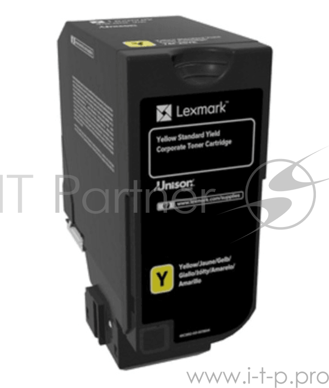 Картридж Lexmark CS720, CS725, CX725 Yellow Standard Yield Return Program Toner Corporate Cartridge
