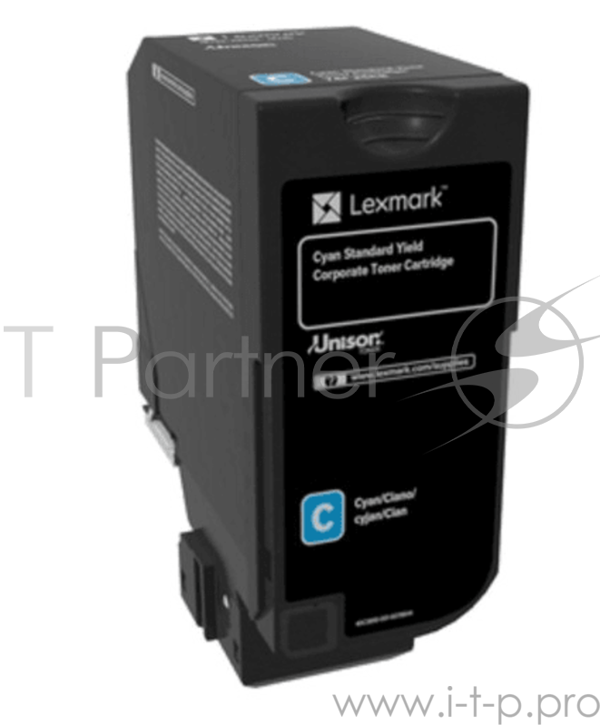 Картридж Lexmark CS720, CS725, CX725 Cyan Standard Yield Return Program Toner Corporate Cartridge