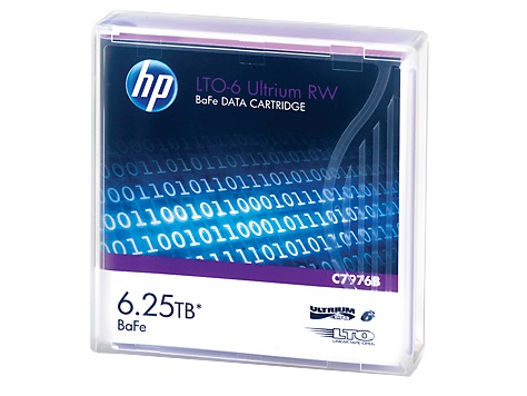 Картридж HPE LTO6 Ultrium 6.25Tb BaFe RW (C7976B)
