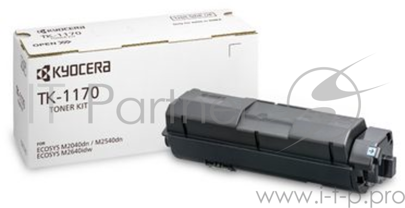 Тонер-картридж Kyocera TK-1170 (1T02S50NL0), Black черный, 7200 стр., для M2040dn/M2540dn/M2640idw