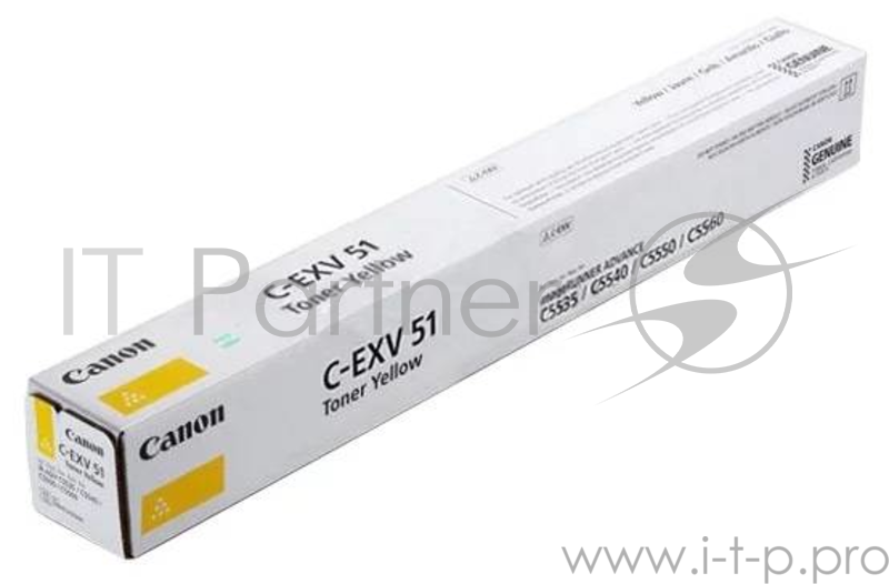 Тонер C-EXV 51 YELLOW