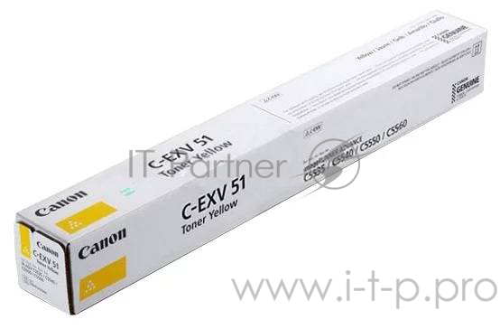 Тонер C-EXV 51 YELLOW
