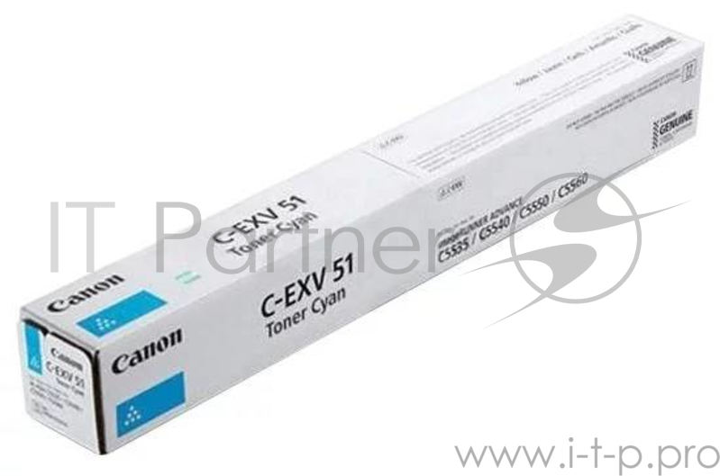 Тонер C-EXV 51 CYAN