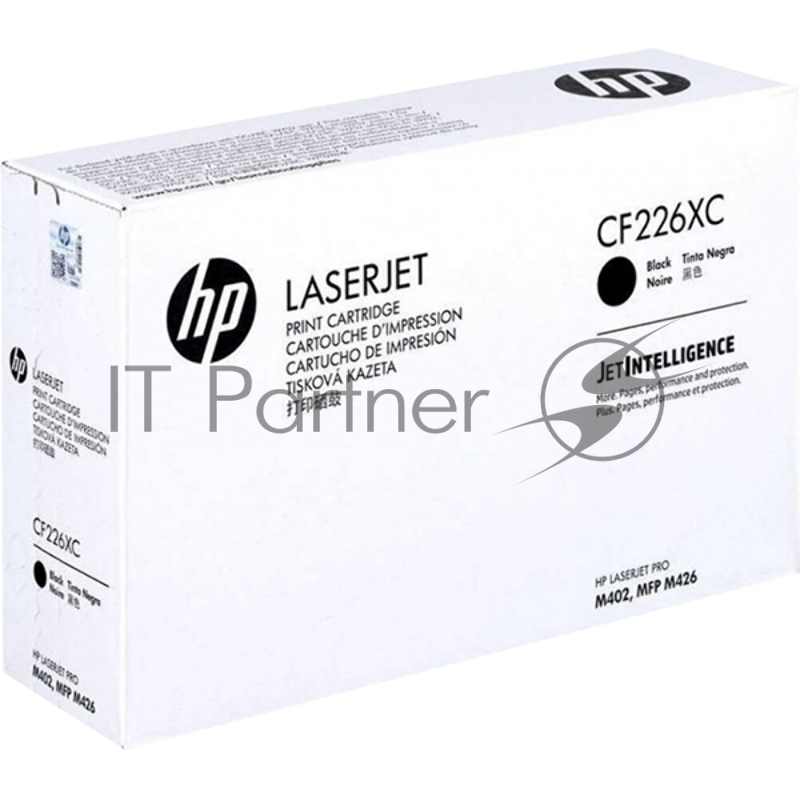 Тонер-картридж HP 26X Contractual High Yield Black Original LaserJet Toner Cartridge